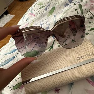 Jimmy Choo Rhinestone Sunglasses